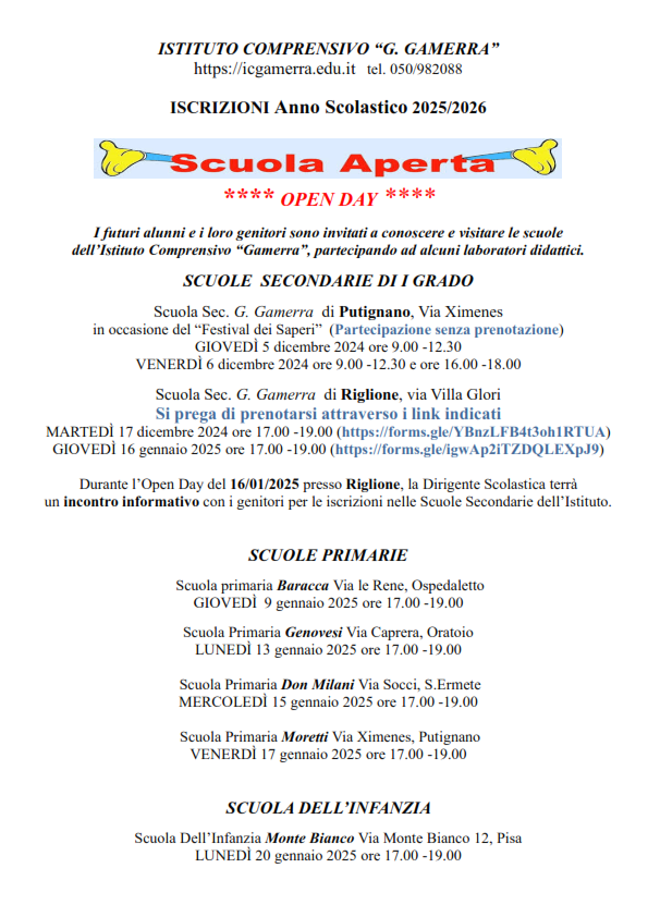 volantino open day x iscrizioni  2025-2026_001.png